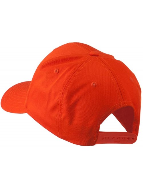 Baseball Caps Chess Piece of a Knight Embroidered Cap - Orange - CQ11HVOB2MP $28.54