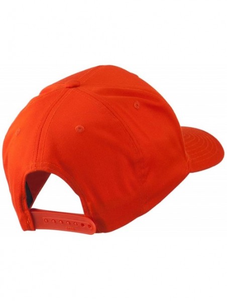 Baseball Caps Chess Piece of a Knight Embroidered Cap - Orange - CQ11HVOB2MP $28.54