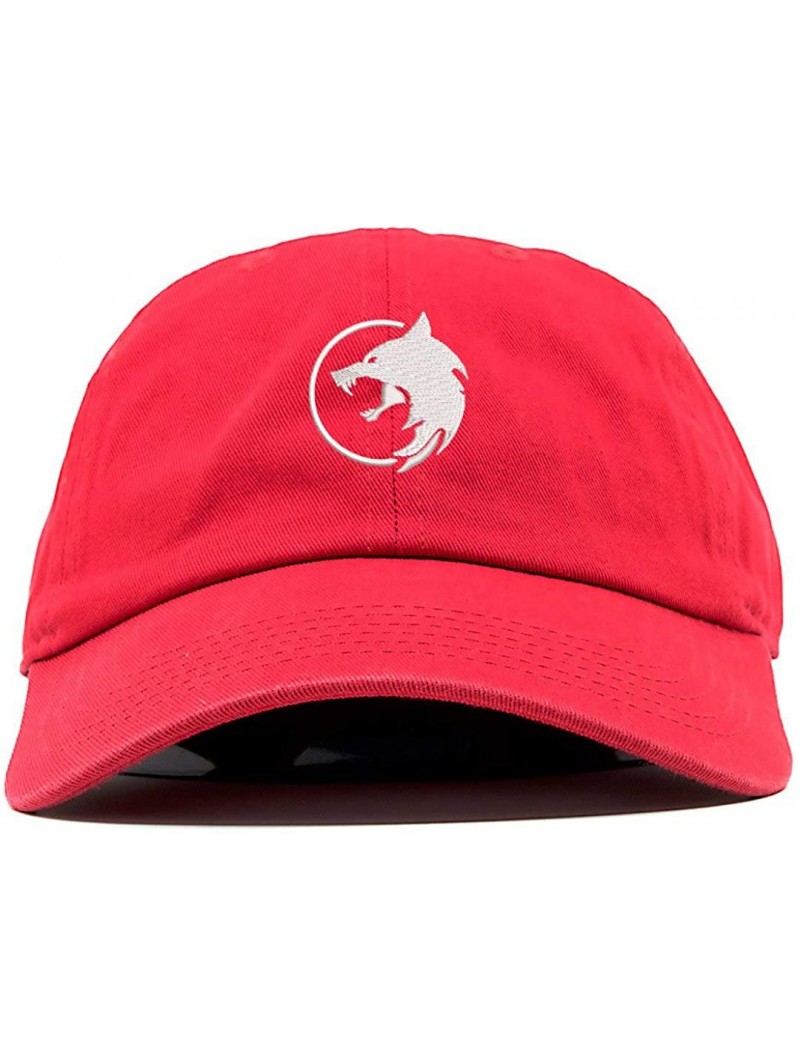 Baseball Caps Gwynbleidd Logo Embroidered Low Profile Soft Crown Unisex Baseball Dad Hat - Vc300_red - CV18W3QH03X $22.43