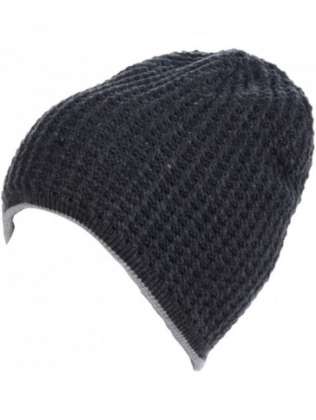 Skullies & Beanies Winter Unisex Everyday Beanie Soft Ribbed Knit Skull Hat- Various Styles - CQ1923CYN4W $17.78