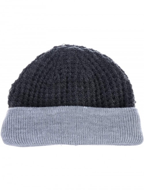 Skullies & Beanies Winter Unisex Everyday Beanie Soft Ribbed Knit Skull Hat- Various Styles - CQ1923CYN4W $17.78