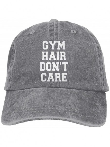 Cowboy Hats Funny Gym Hair Don't Care Adult New Style COWBOY HAT - CI1807WGS6Q $14.89