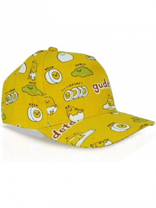 Baseball Caps Gudetama Egg Yolk Adjustable Snapback Baseball Cap Outdoor Sunhat Unisex Hat for Girls Boys Kids Women Men Adul...