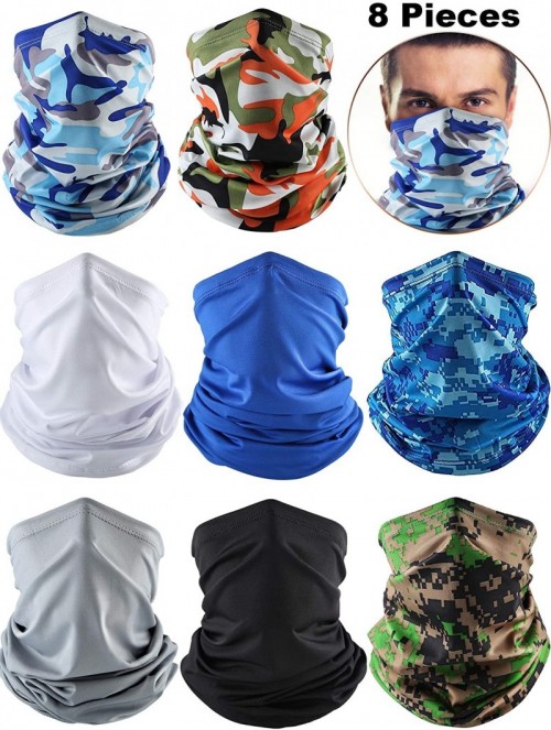 Balaclavas Summer UV Protection Neck Gaiter Scarf Balaclava Breathable Face Cover Scarf - C619647XZ08 $20.71