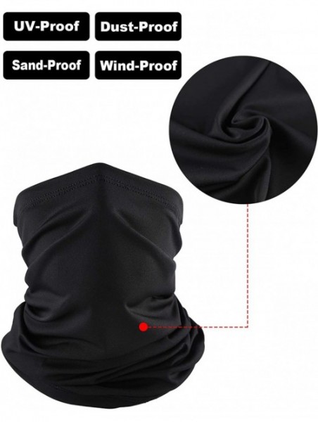 Balaclavas Summer UV Protection Neck Gaiter Scarf Balaclava Breathable Face Cover Scarf - C619647XZ08 $20.71