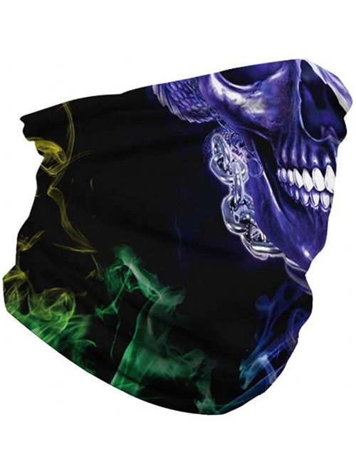 Balaclavas Summer Bandanas Face Cover Handwear Neck Gaiter Magic Seamless Scarf for Dust- Outdoors- Festivals- Sports - C4198...