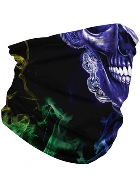 Balaclavas Summer Bandanas Face Cover Handwear Neck Gaiter Magic Seamless Scarf for Dust- Outdoors- Festivals- Sports - C4198...