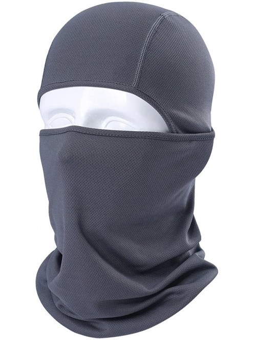 Balaclavas Neck Warmers Face Scarf Balaclava Ski Mask -Cold Weather Ski Face Mask - To-gray - C418ADYOSHH $13.52