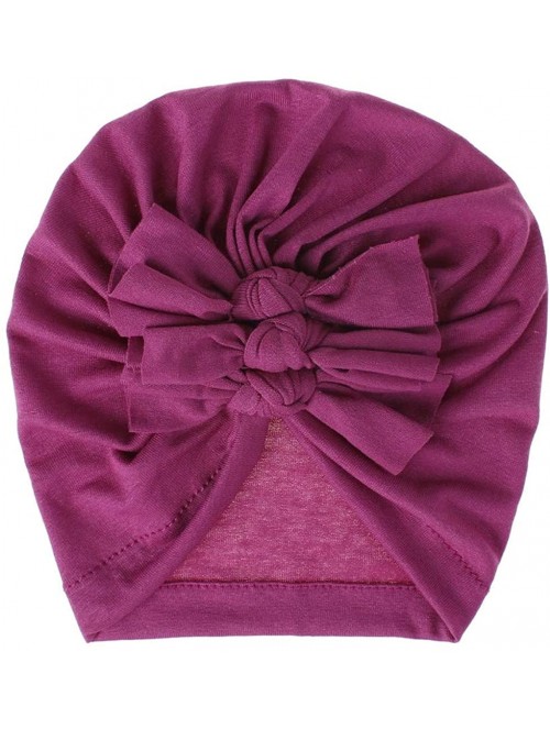 Bomber Hats Newsboy Bomber Bowknot Fashion - Purple - CH18A75Q0CG $8.50