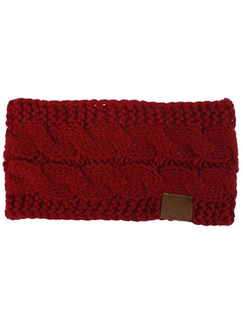 Cold Weather Headbands 2020 Women's Winter Headbands Cable Knitted Headbands- Chunky Ear Warmers Suitable for Daily Wear and ...