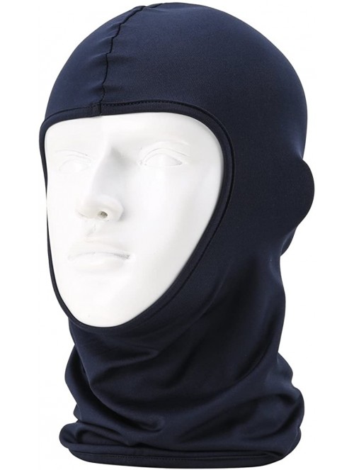 Balaclavas Balaclava Face Mask Windproof Ski Mask Face Cover for Cold Weather - Dark Blue - CS11NCKCTE7 $13.46