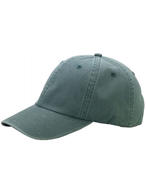 Baseball Caps 6 Panel Washed Twill Cap - Forest - CH110J7CISN $14.10