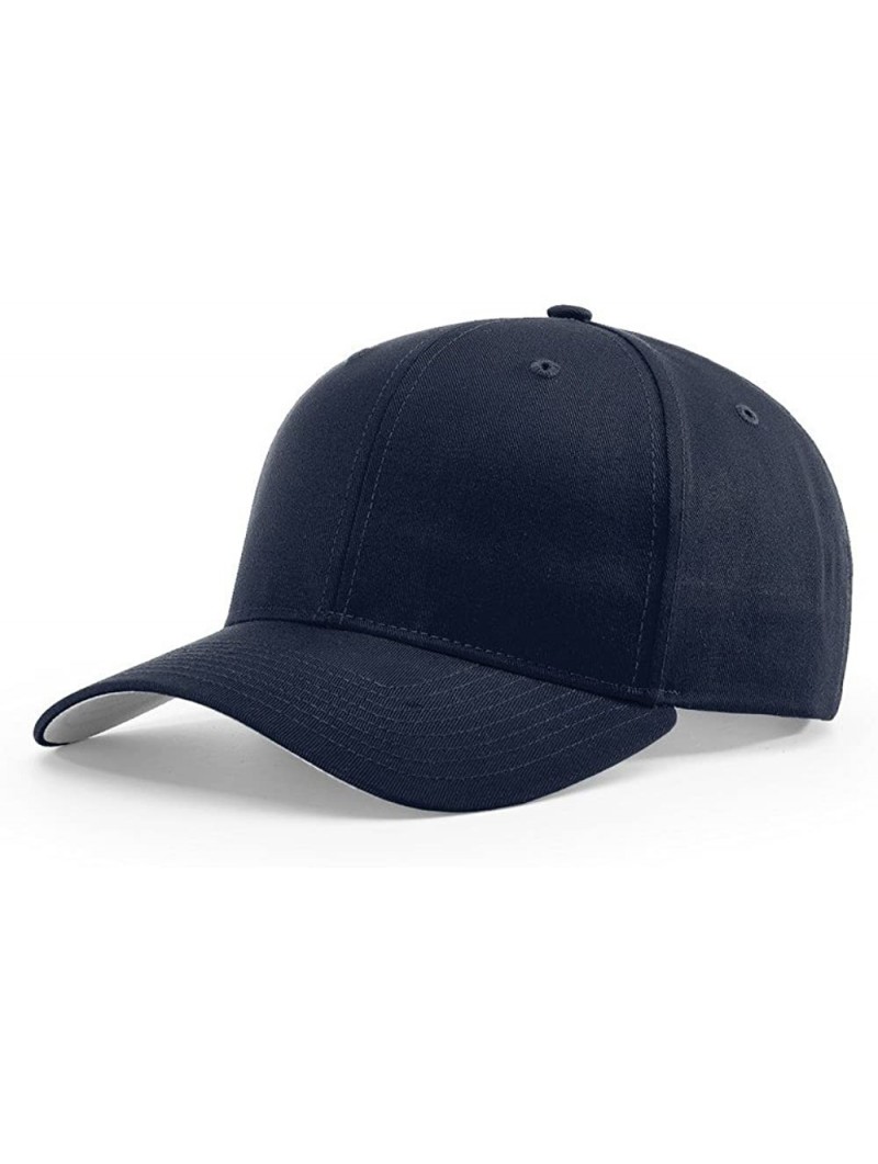 Baseball Caps 212 PRO Twill Snapback Flex Baseball HAT Blank FIT Cap - Navy - C5186A0SIQ0 $9.64