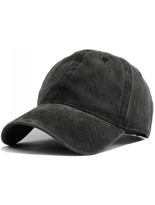 Baseball Caps I'm Mostly Peace Love and Light and A Little Go Yoga Classic Vintage Denim Caps - Gray - CX18WZA2OLH $17.15