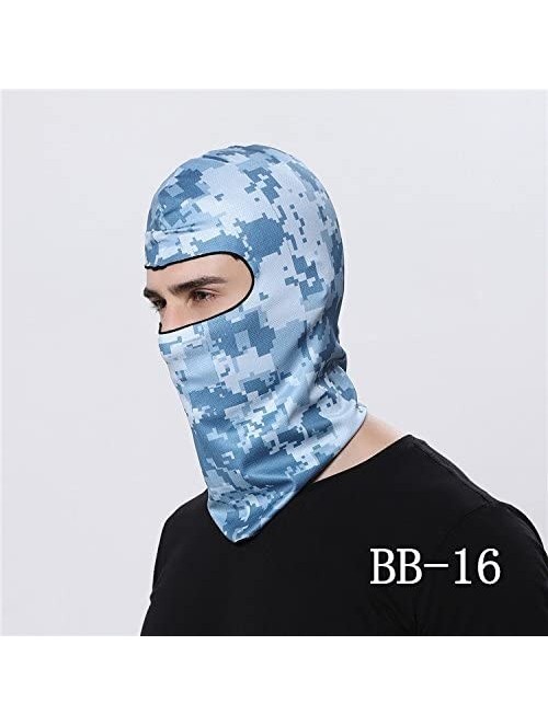 Balaclavas Balaclava Ski Mask- Thin Breathable 3D Bandana Full Face Ninja Masks - Bb-16 - CJ184SCWKXU $19.75