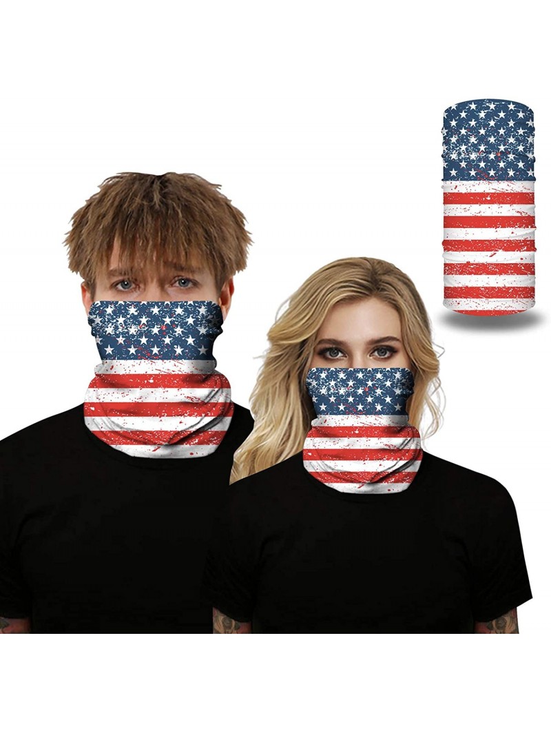 Balaclavas 2 Pcs Bandana Face Cover Scarf Fishing Neck Gaiter for Men Women - Color C622e - CO18XAQEGEG $17.84