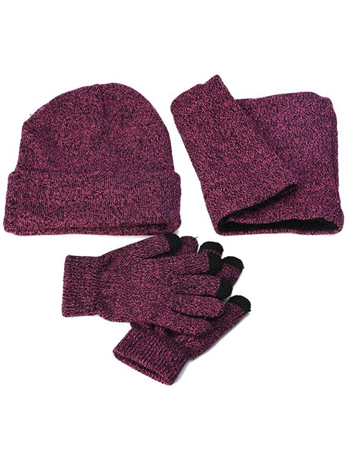 Fedoras Unisex Stretch Outdoor Beanies - F-unisex Hot Pink - CT1938TC7IE $23.23