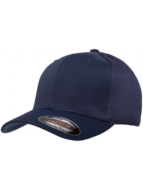 Baseball Caps Flexfit Ultrafibre & Airmesh 6533 with NoSweat Hat Liner - Navy - C618O8EIQQR $18.00