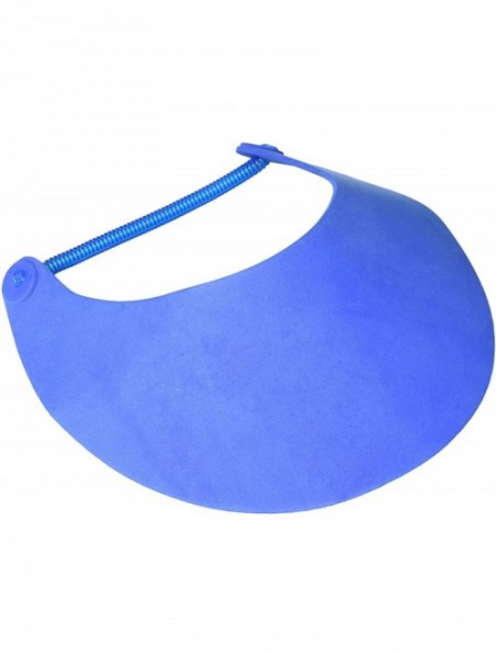 Visors Vinyl Coil-Royal Blue-8.75 x 3.75 inches Foamies Visor - Royal Blue - CO112WEKFZ9 $10.38