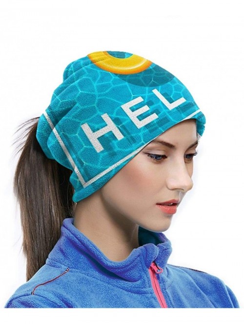 Balaclavas Neck Gaiter Headwear Face Sun Mask Magic Scarf Bandana Balaclava - Welcome to Summer Pool Spring Summer - CF1979LS...