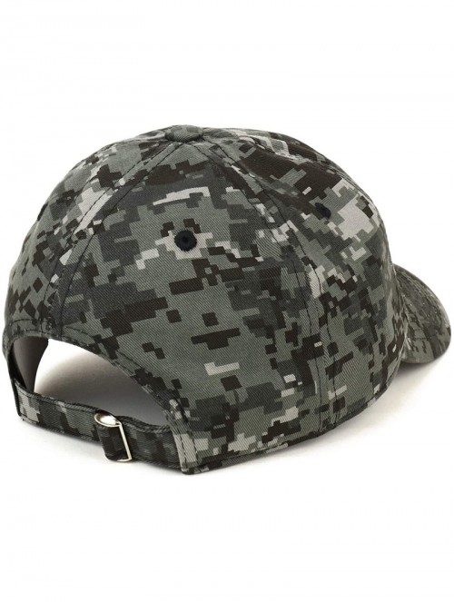 Baseball Caps Mommy Embroidered Soft Crown 100% Brushed Cotton Cap - Digital Night Camo - C418SQDI0E3 $19.35