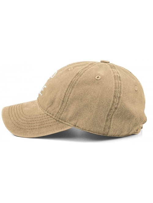 Baseball Caps God is Dope New Men and Women Adult Comfort Adjustable Denim Hat Truck Baseball Cap - Natural - CK18M66ETE9 $13.16