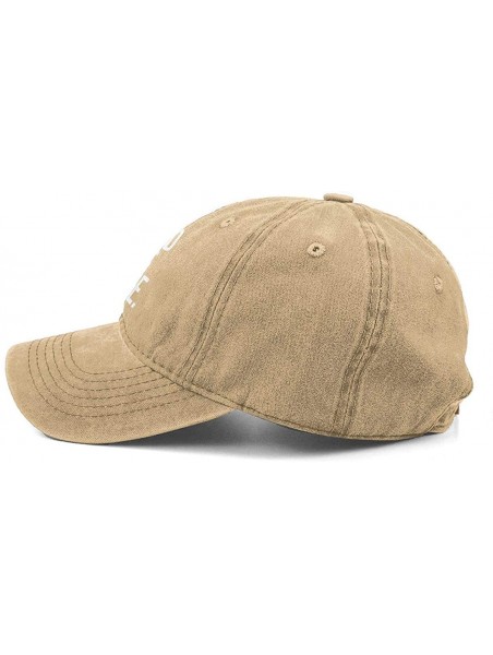 Baseball Caps God is Dope New Men and Women Adult Comfort Adjustable Denim Hat Truck Baseball Cap - Natural - CK18M66ETE9 $13.16