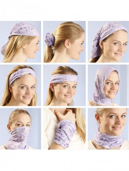 Headbands 12pcs/9pcs/6pcs Headband Bandana - Face Mask Headwear Neck Gaiter Shield Scarf - Floral (12PCS) - CA12ES1000D $42.64