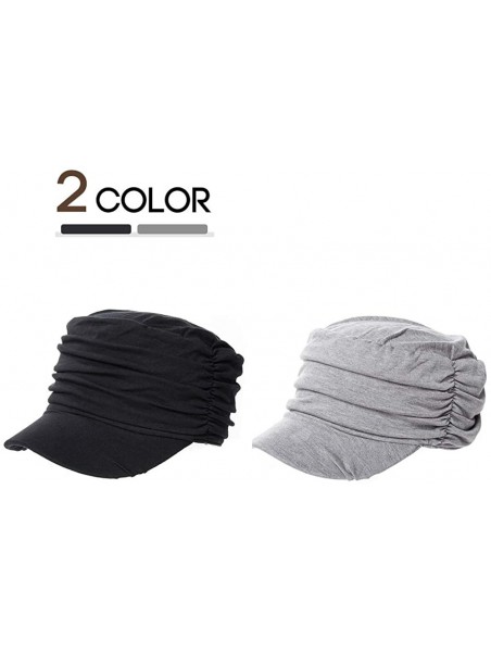 Newsboy Caps Packable Beret Newsboy Cap for Women Spring Summer Winter Gatsby Visor Hat 55-59 cm - 1085-grey - CD18RS8WNTL $1...