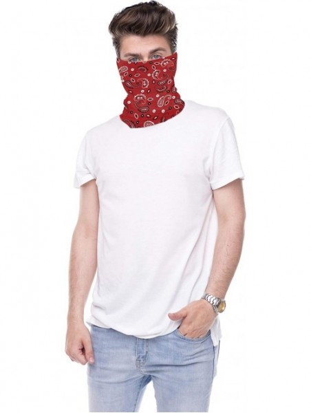 Balaclavas Face Bandanas for Sports- Outdoors- Sport Headband Neck Gaiter - Multi-patterns 6 - CS1982LRR6H $34.98