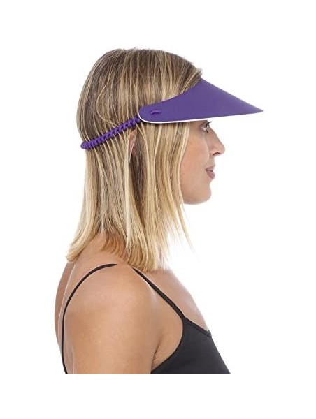 Visors Sunvisor- Available in Beautiful Solid Colors- Perfect for The Summer! - Tan - CB11KAECNEN $17.14