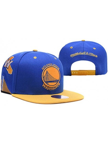 Skullies & Beanies Unisex Adjustable Fashion Leisure Baseball Hat-Golden State Warriors Cap - Blue W - CG1805O4R2G $17.12