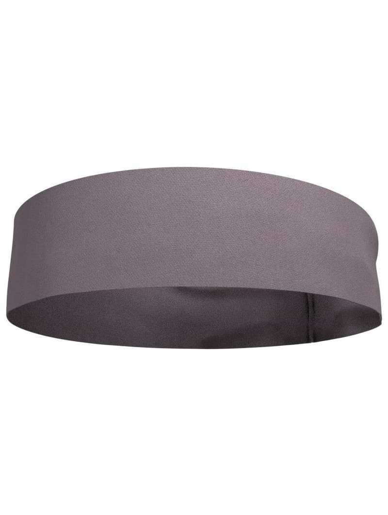 Headbands WICKING HEADBAND Sweatband - Gray - CC11KRYTZNJ $11.05