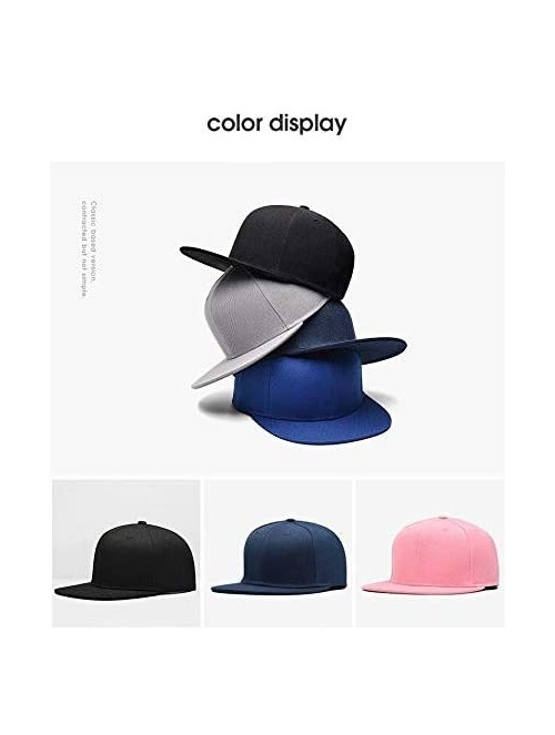 Baseball Caps Men Popeye_The Sailor Spinach Baseball Snapback Hats Adjustable Six Panel Fashion Hat - Pink - CR192UZA779 $20.08