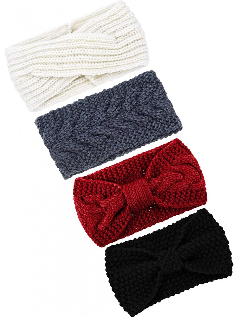 Cold Weather Headbands Headbands Braided Headband Crochet - CL18LQ6R04G $10.12