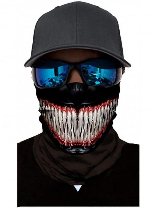 Balaclavas Face Mask Seamless Rave Bandana Dust Wind Sun UV Protection Neck Gaiter Mask Headwear Balaclava Face Scarf - C0198...