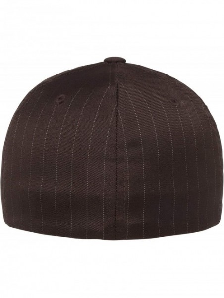 Visors Men's Pinstripe - Brown - C818RQN9U5X $12.03