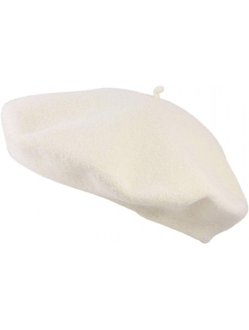 Berets Women's Paris Wool Beret - Naturel - C411E7EM3V1 $33.98