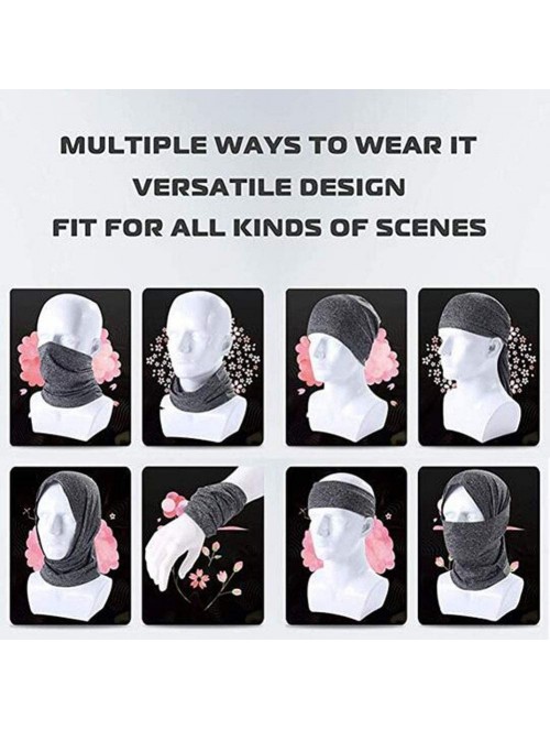 Balaclavas Neck Gaiters Bandana Face Mask - Neck Warmer & Neck Cover & Face Scarf Windproof Half Balaclava Ski Mask - C4197XU...