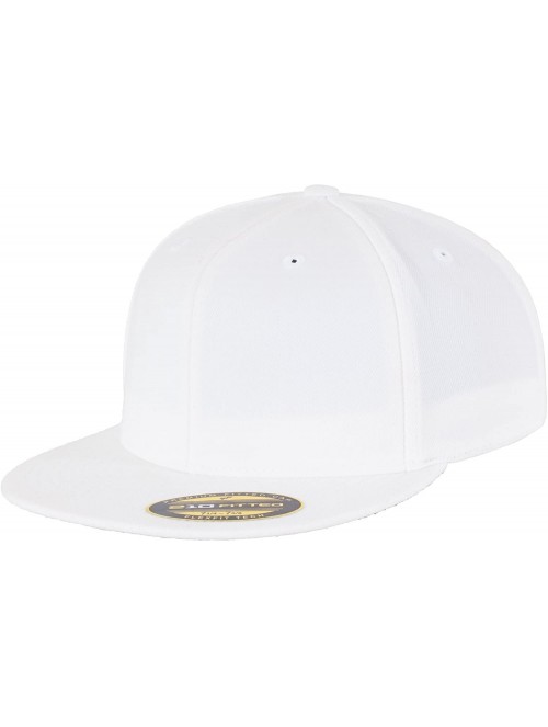 Baseball Caps Men's Premium 210 Fitted Cap - White - C011OMMP4NH $25.92