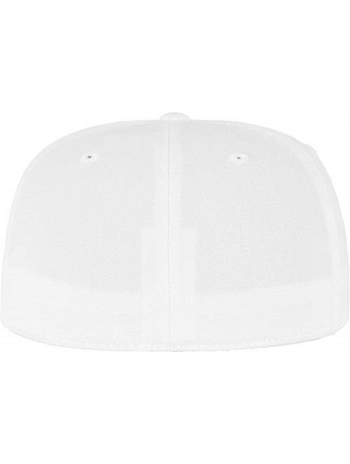 Baseball Caps Men's Premium 210 Fitted Cap - White - C011OMMP4NH $25.92