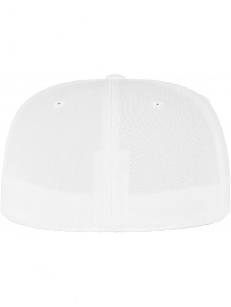 Baseball Caps Men's Premium 210 Fitted Cap - White - C011OMMP4NH $25.92