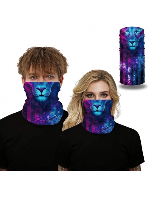 Balaclavas Seamless Face Mask Neck Gaiter Scarf Sun UV Protection Dust Wind Bandana Balaclava Headwear for Men Women - C8197T...