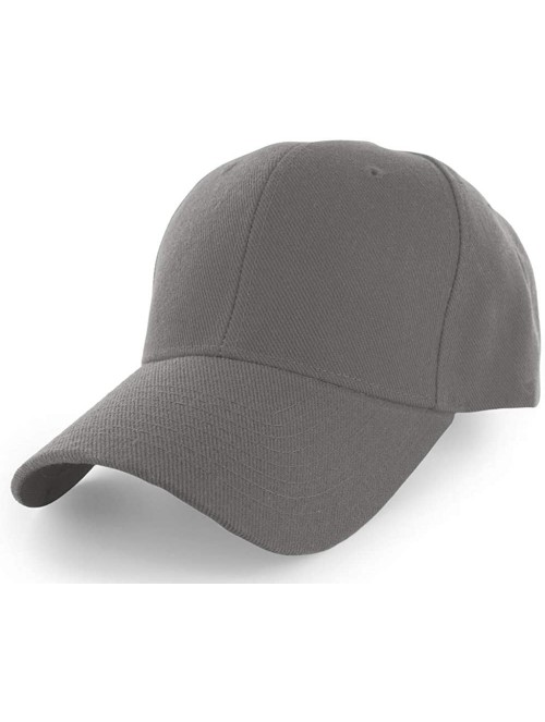 Baseball Caps Plain Baseball Cap Adjustable Men Women Unisex - Classic 6-Panel Hat - Outdoor Sports Wear - CQ18HD95904 $12.26