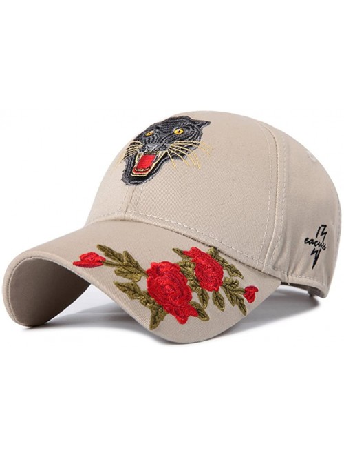 Baseball Caps Women's Cotton Dad Hat Baseball Golf Cap with Adjustable Buckle Closure - B0203_khaki - CA18DOANCEY $16.07