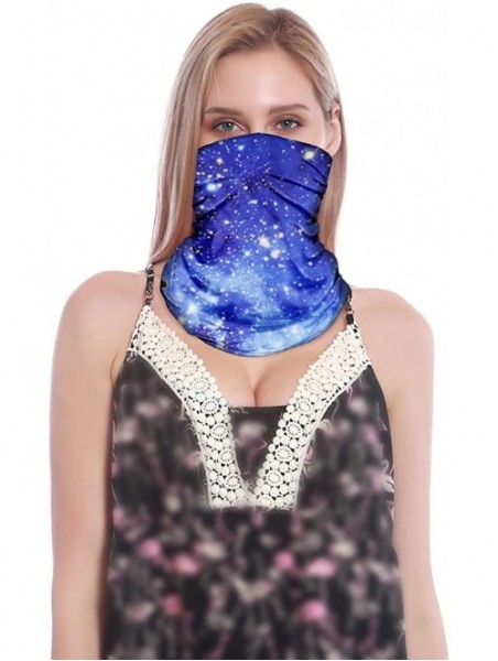 Balaclavas Multifunctional Neck Gaiter- Balaclava- Bandana Face Mask for Men Women - Starry Sky - CC19840HEU6 $9.94