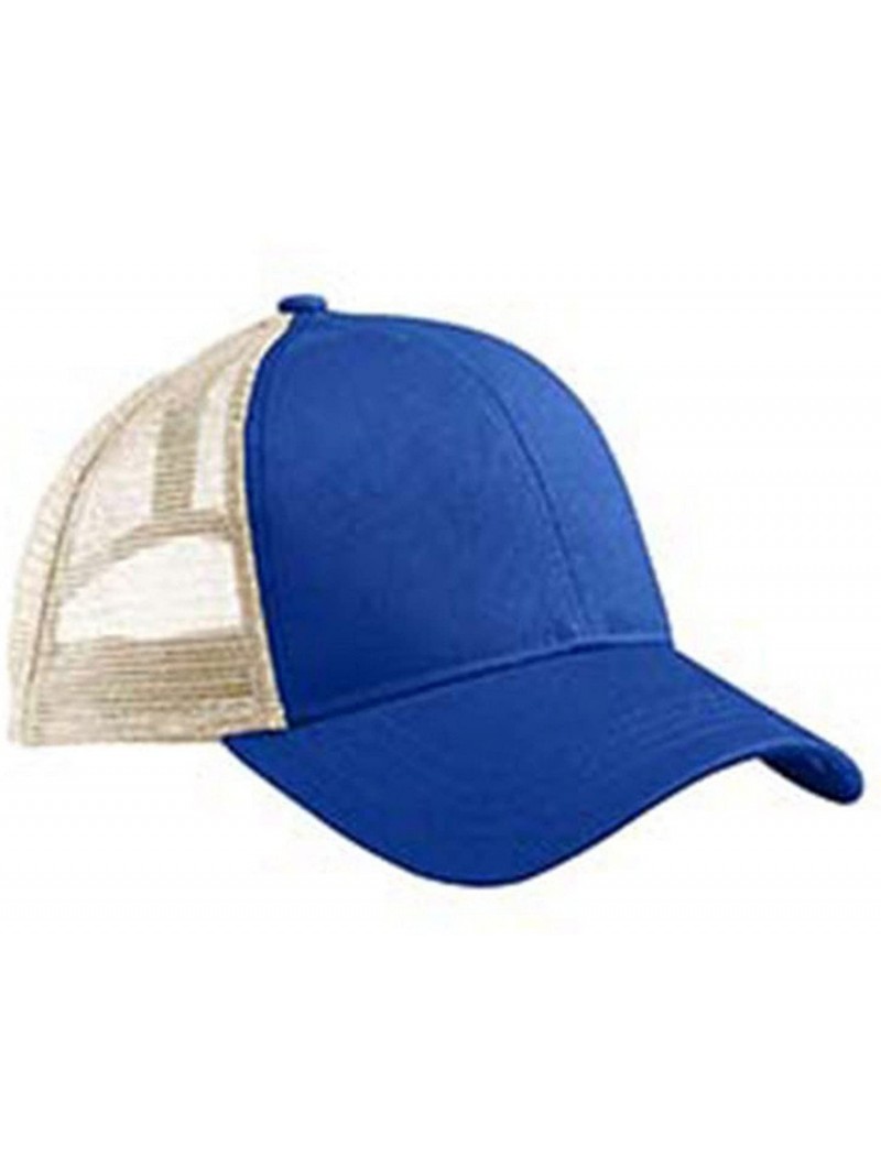 Baseball Caps Re2 Trucker Style Baseball Cap - Royal/White - C912NZ5KJJ9 $18.62