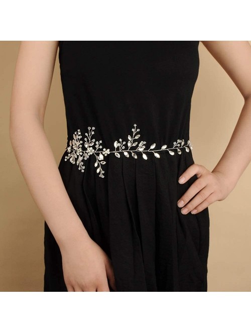 Headbands Prom Hair Pins Ladies Jewelry_Diy Pearl Cross Hair Belt Ladies Jewelry Headdress - Sh65 - C418SUIRMYL $17.25