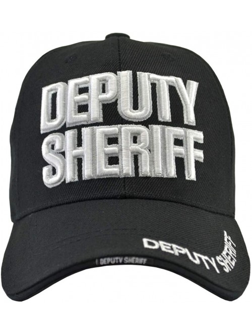 Baseball Caps Sheriff Brown Hats - Sheriff Deputy Black White - CV18I9WONLD $17.74