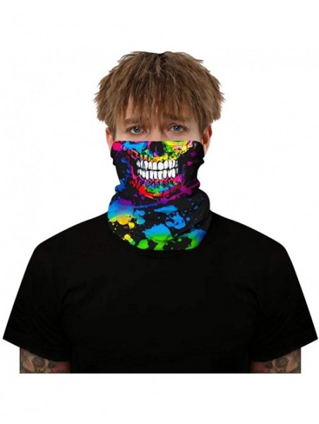 Balaclavas Face Mask Custom 3D Seamless Half Face Bandanas Balaclava - 00000031 - CT1982Z2S7E $34.44